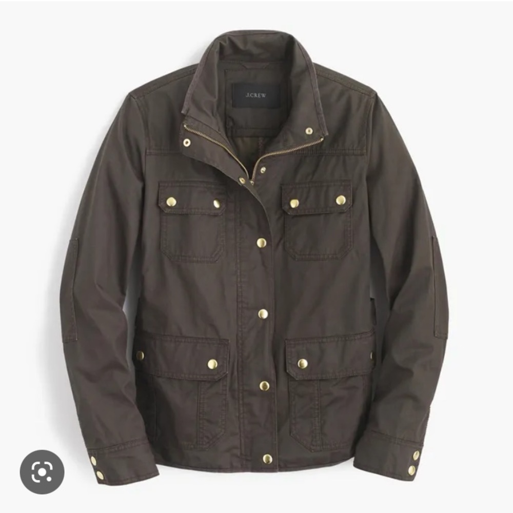J Crew petite field jacket size Small